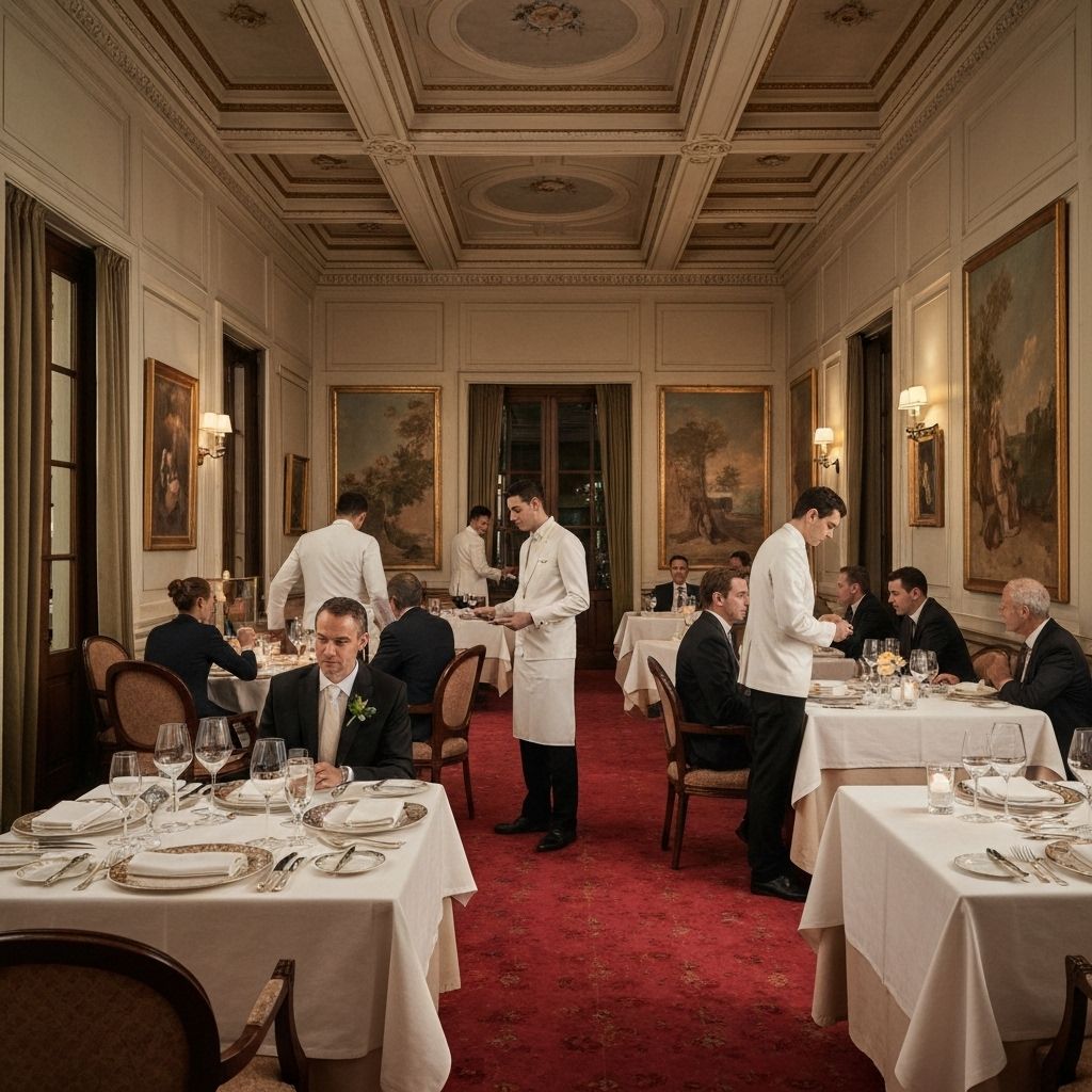 Restaurant service work